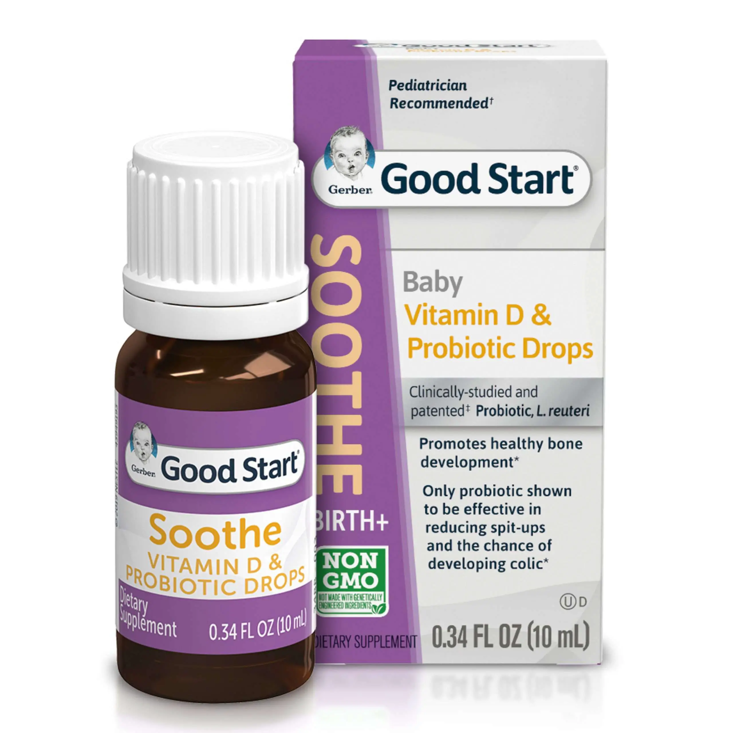 Gerber Good Start Soothe Baby Vitamin D and Probiotic ...