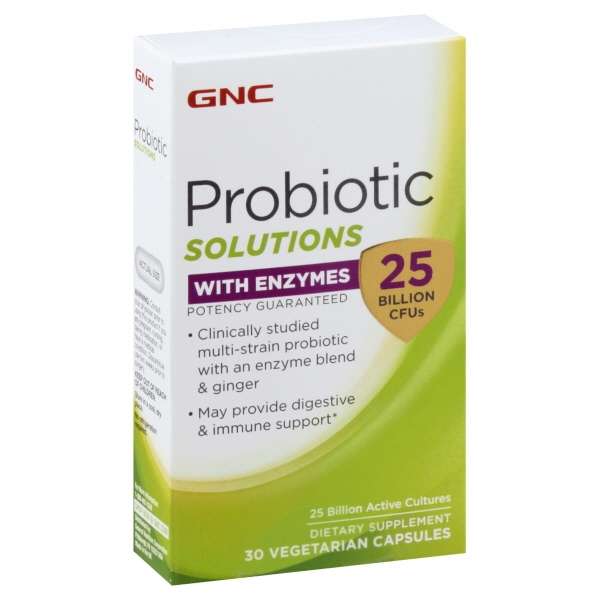 GNC Probiotic Solutions with Enzymes
