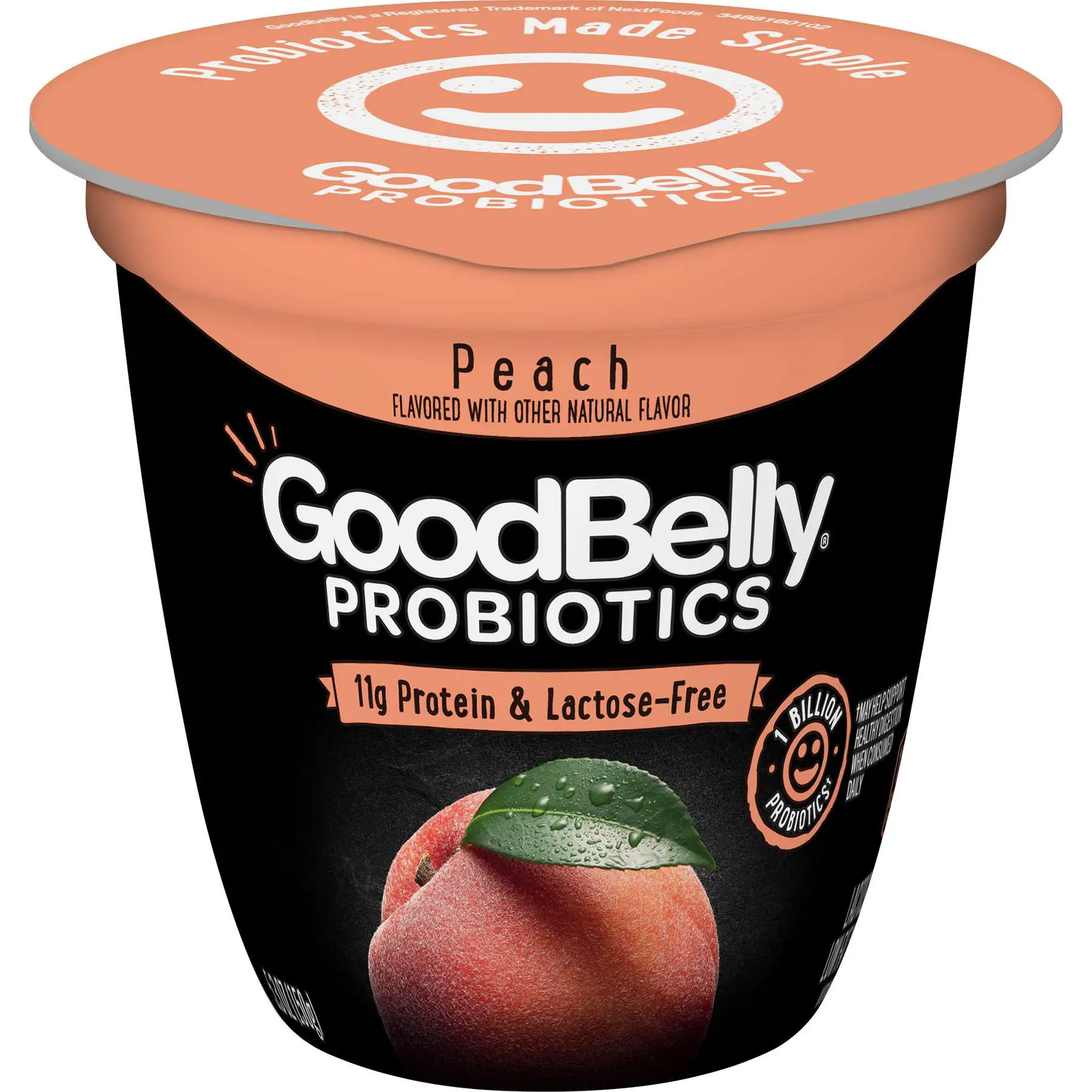 GoodBelly® Probiotic Low Fat Yogurt, Lactose