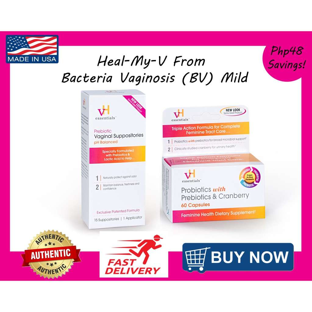Heal My V From Bacteria Vaginosis BV Mild Bundle, Inc VH Essentials ...