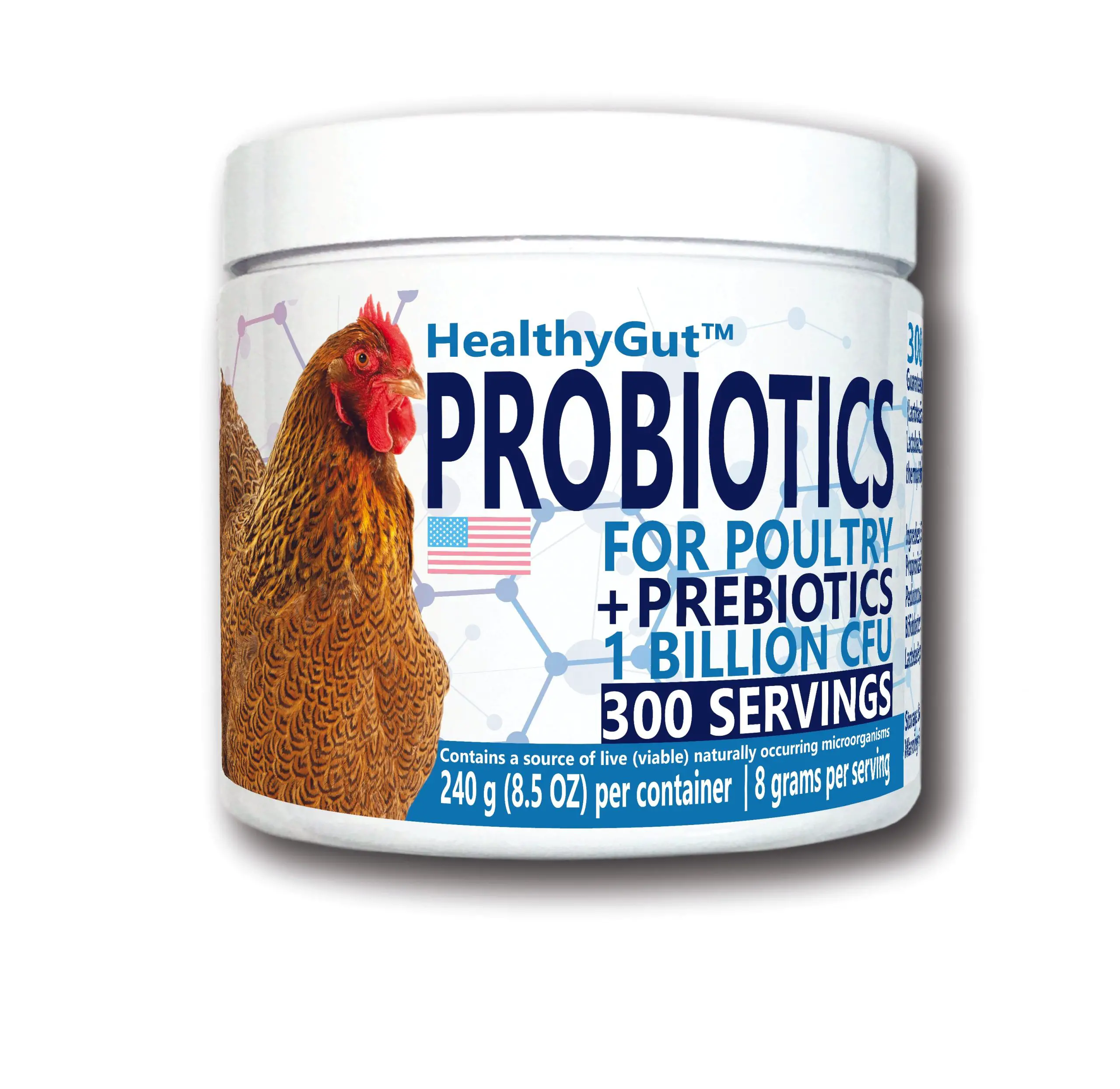 HealthyGut Probiotics for Poultry  Equa Holistics