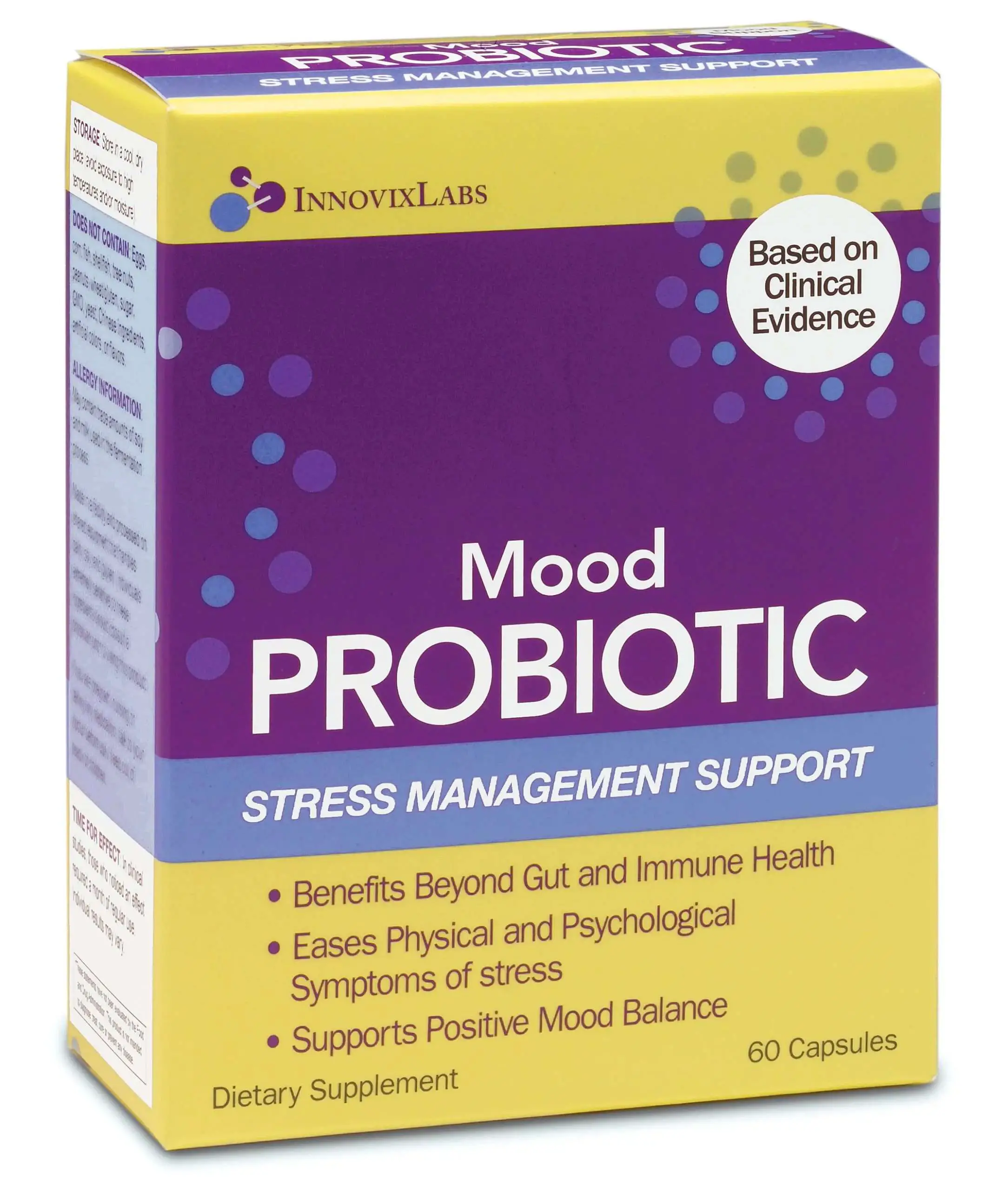 Innovixlabs Mood Probiotic Capsules, 60 Ct