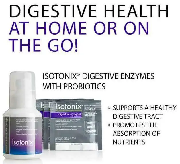 Isotonix Digestive Enzyme with Probiotics Supplement