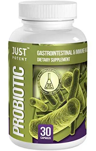 Just Potent Probiotic Supplement :: 35 Billion CFUs :: 8 Strains ...