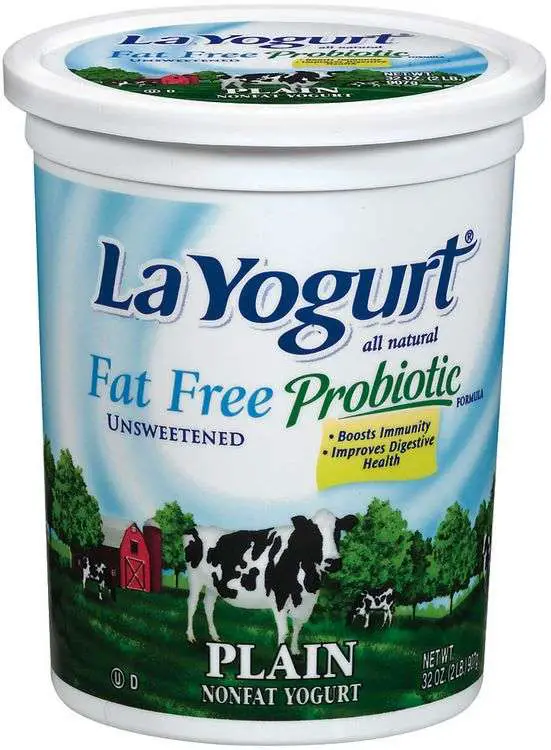 La Yogurt Fat Free Plain Unsweetened Yogurt Probiotic Reviews 2020