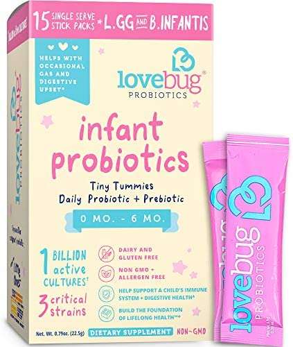 LoveBug Probiotics for Infants 0