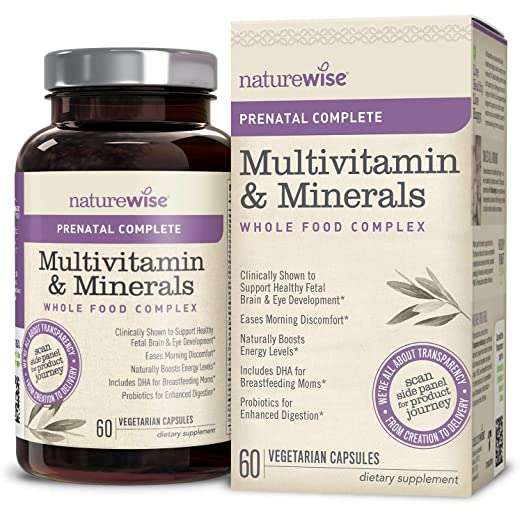 NatureWise Prenatal Whole Food Multivitamin for Women ...