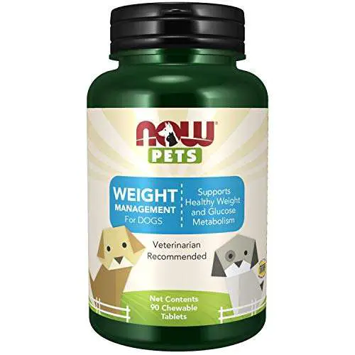 NOW Pet Health, Weight Management Supplement, Formulated for Dogs, NASC ...