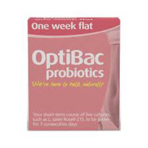 One Week Flat Stomach Probiotic in 28sachts from Optibac Probiotics