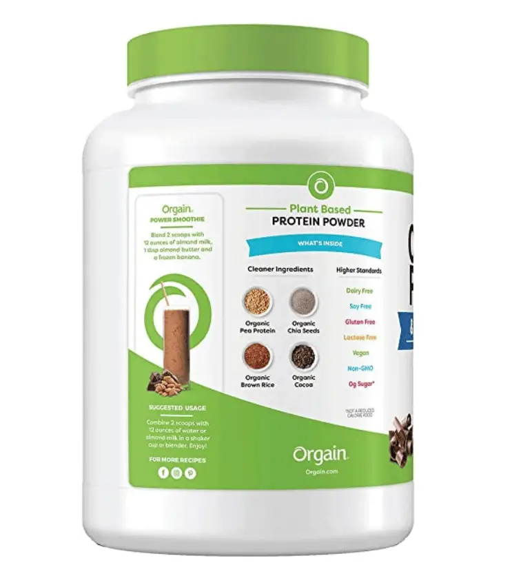 ORGAIN Organic Protein &  Probiotics