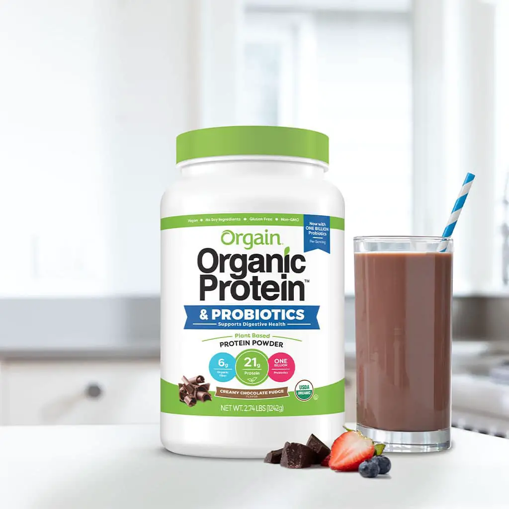 Orgain USDA Organic Plant Protein Powder, 2.74