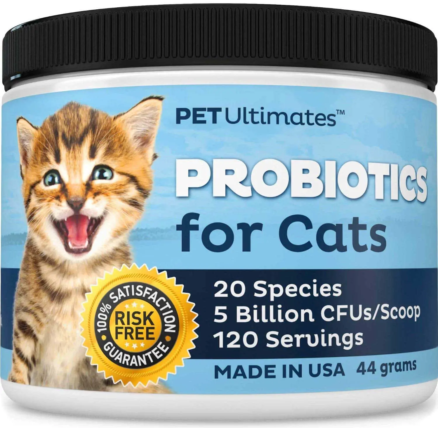 Pet Ultimates Probiotics for Cats  Stops Diarrhea &  Vomiting, Cuts ...