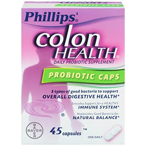 Phillips Colon Health, Probiotic Caps, 45 ct. Phillips