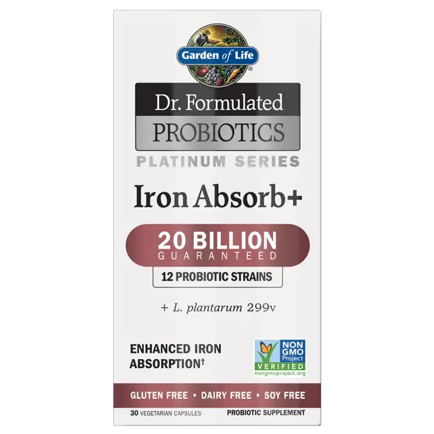 Platinum Series Probiotics + Iron