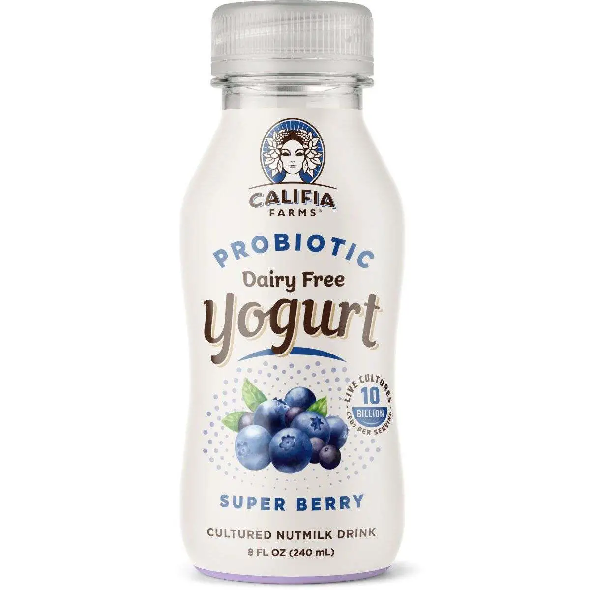 Probiotic Dairy Free Yogurt Drink Super Berry  Califia Farms