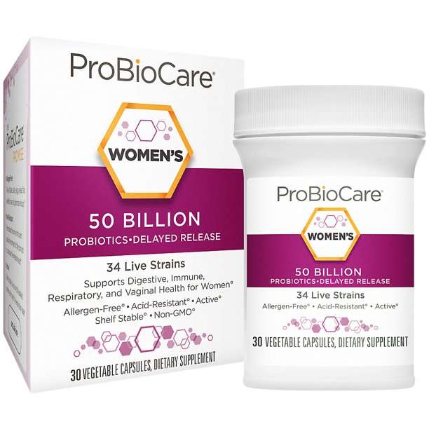 Probiotic for Women 50 Billion CFUs Supports Digestive Health (30 ...