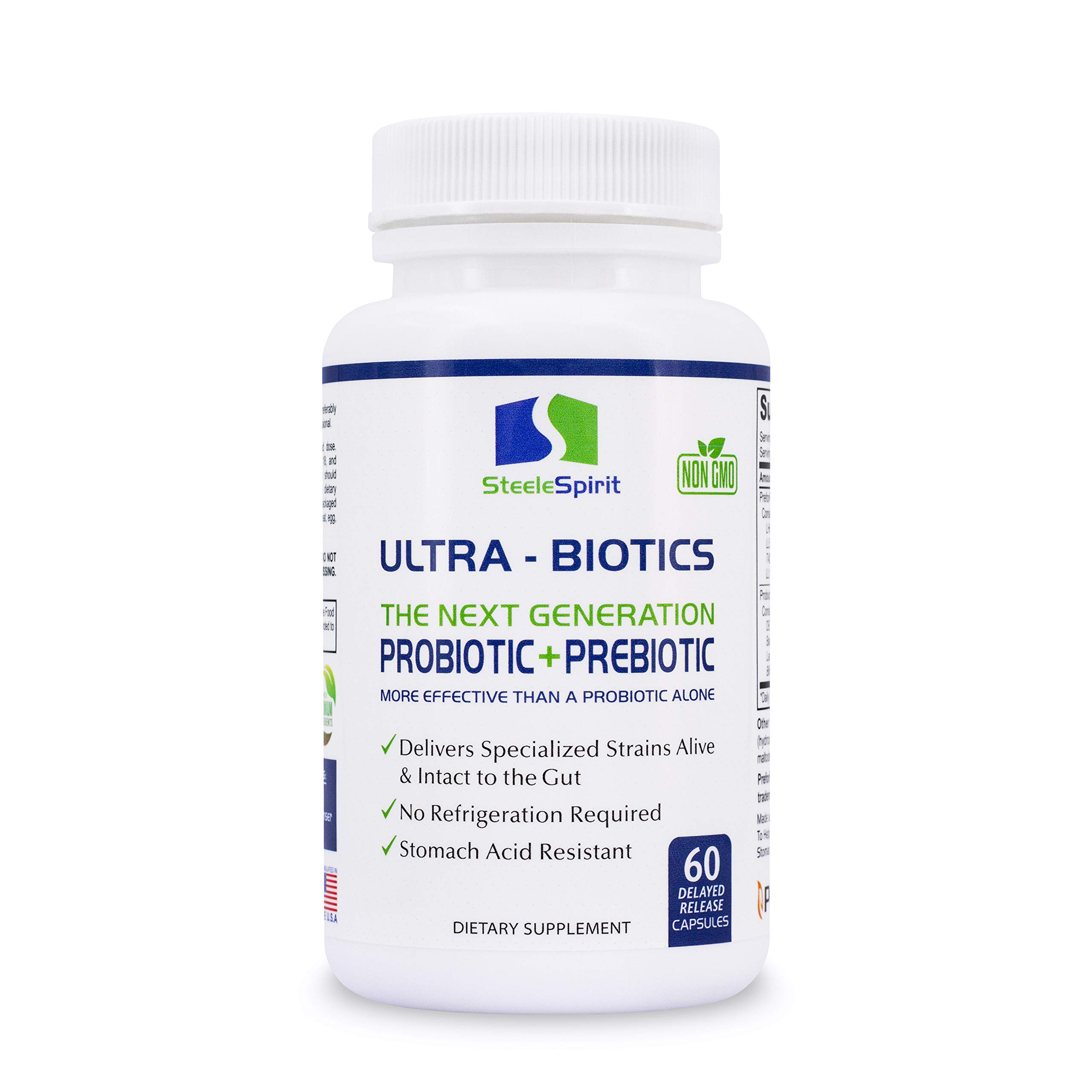 Probiotic Plus Best Prebiotic for Women Men Teens for Ultimate Deep ...