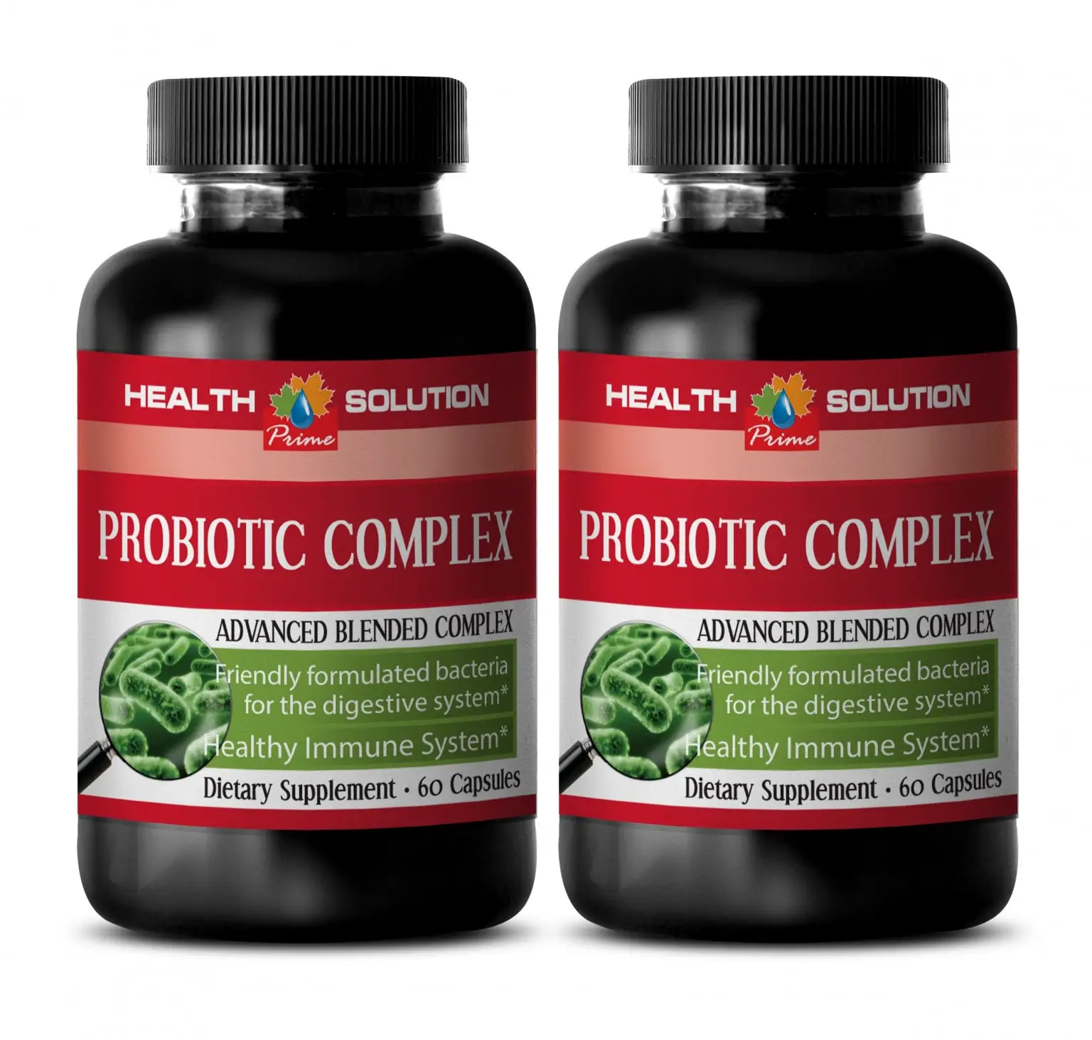 Probiotic with Fiber  PROBIOTIC Complex 550MG  Assist Weight Loss (2 ...