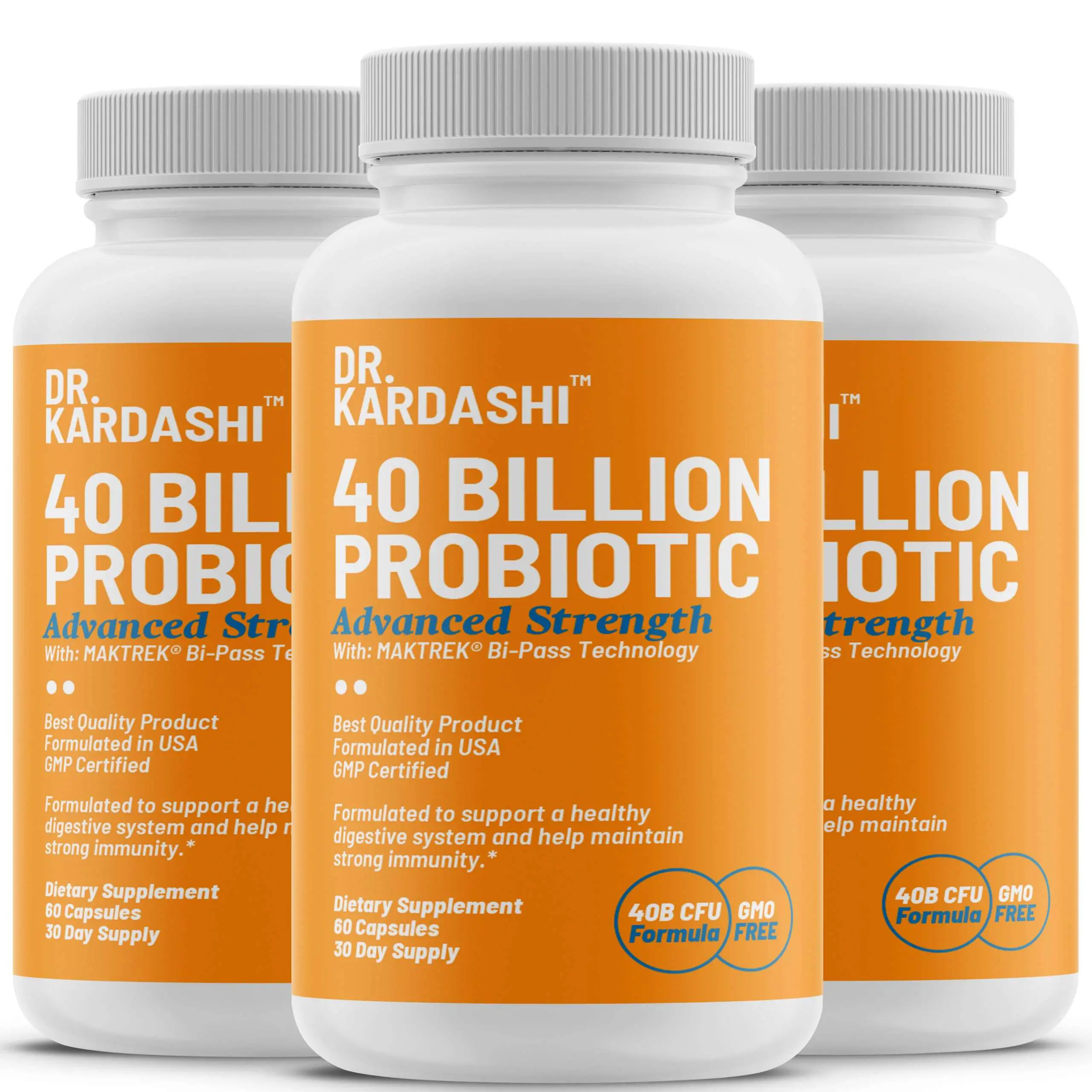 Probiotics 40 Billion High Potency, Probiotic Supplement For Immunity ...