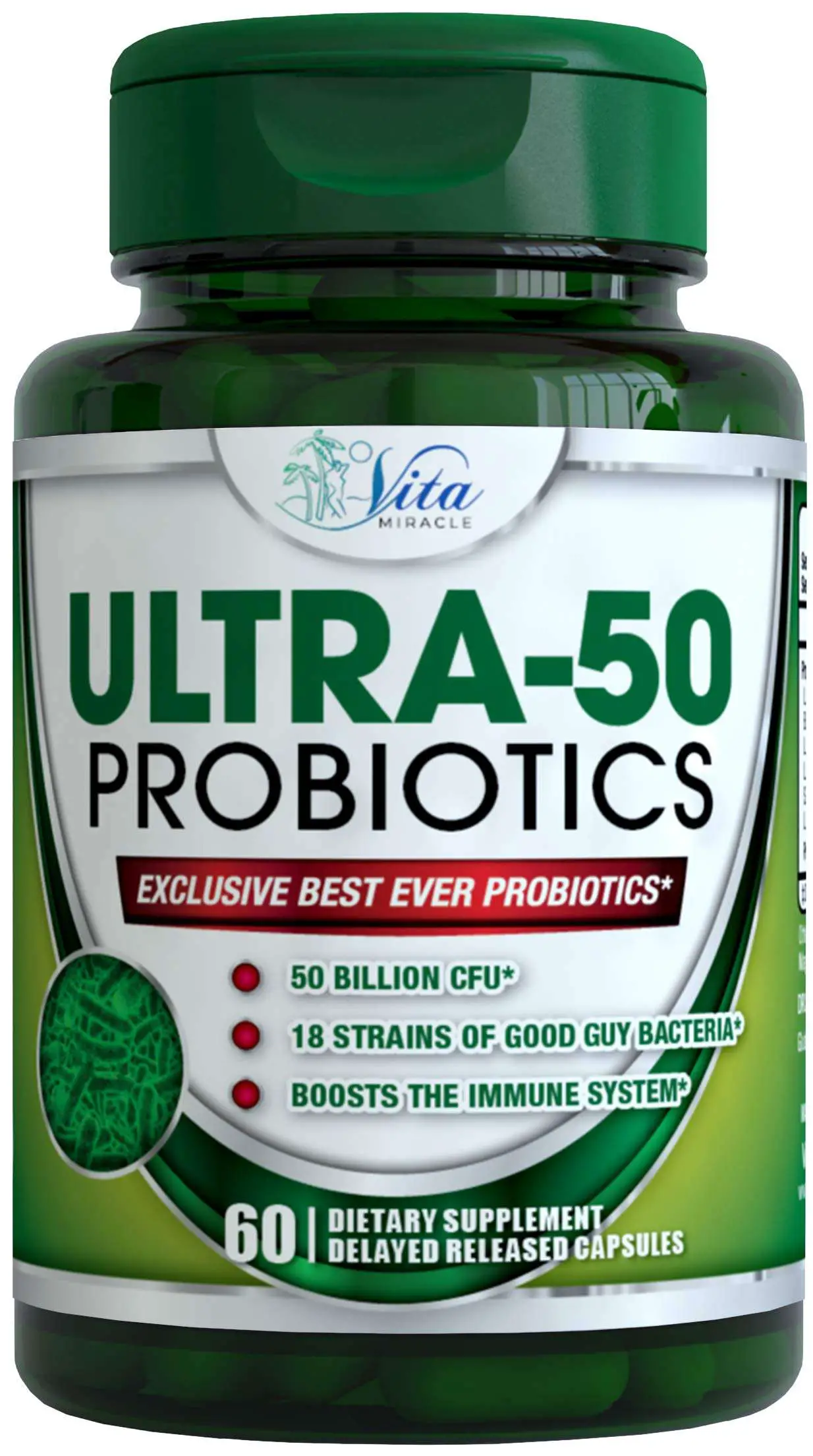Probiotics 50 Billion with Prebiotics