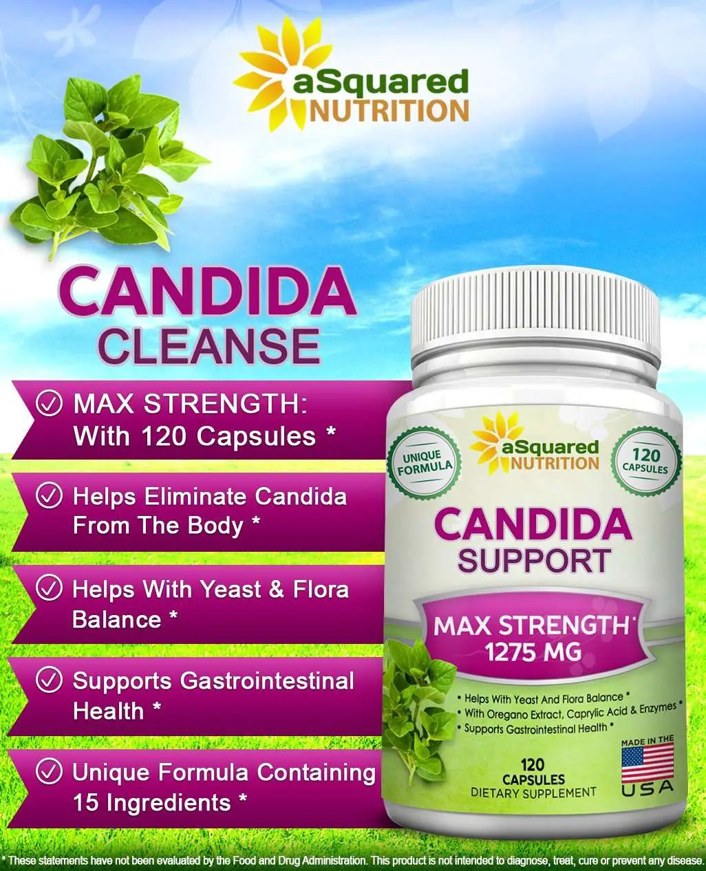 Pure Candida Cleanse Supplement