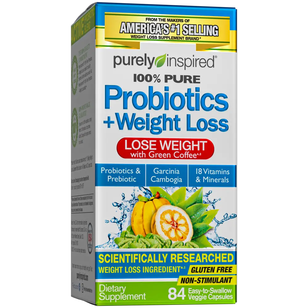 Purely Inspired, Probiotics + Weight Loss Tablets, Probiotic ...
