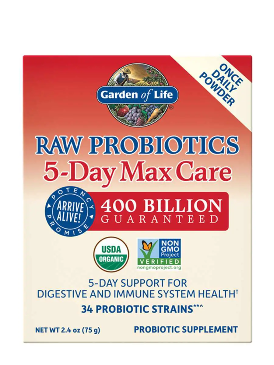 Raw Probiotics 5 Day Maxcare Weight Loss