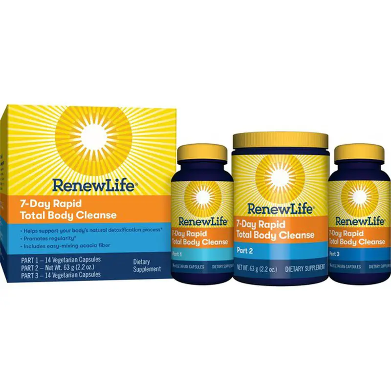 Renew Life Total Body Rapid Cleanse, 7