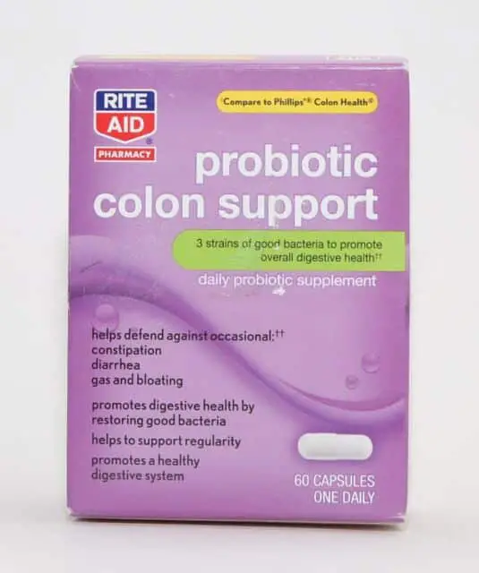 Rite Aid Probiotic Colon Support 4x60 Capsules for sale online