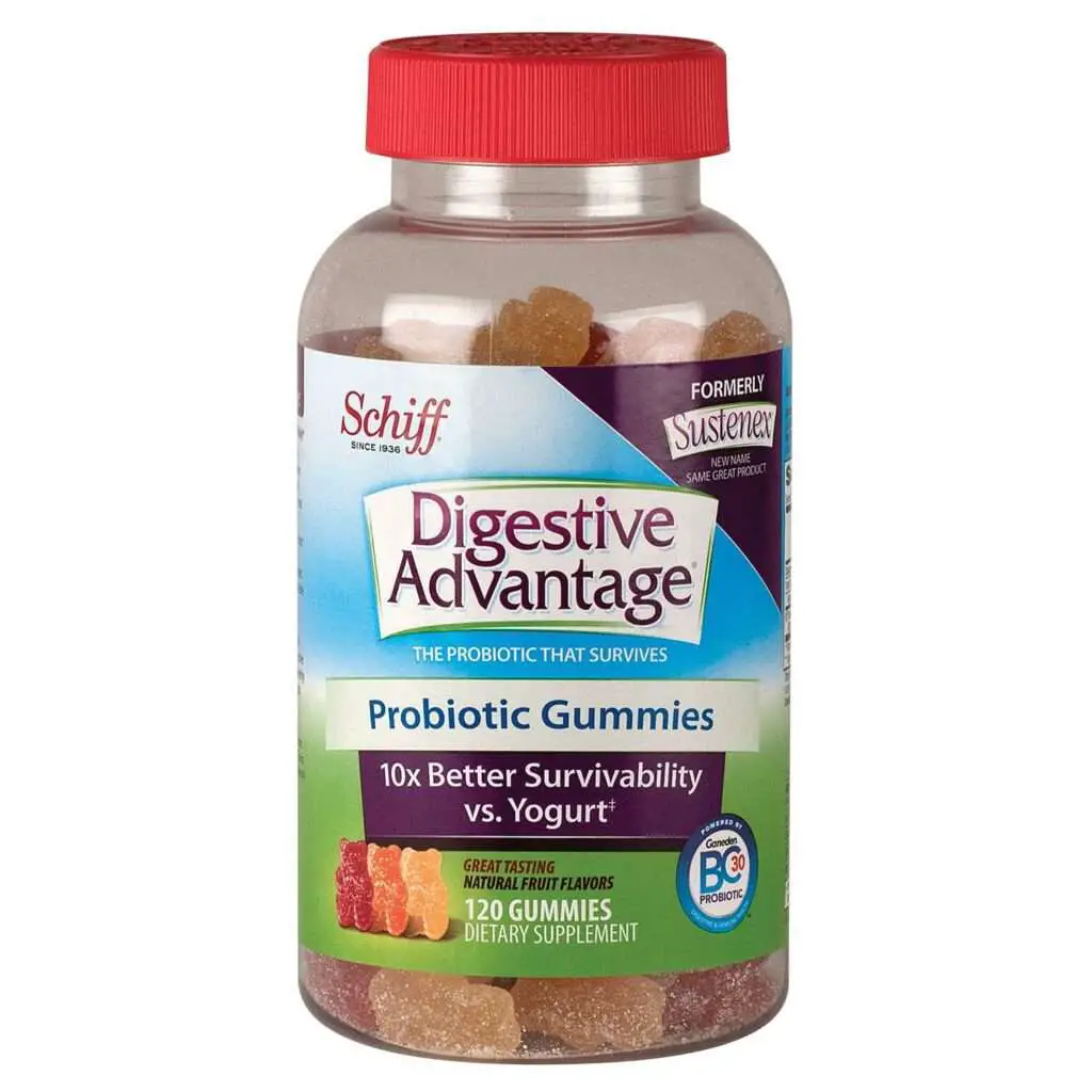 Schiff Digestive Advantage Probiotic Gummies, ji1ty 1Pack ...