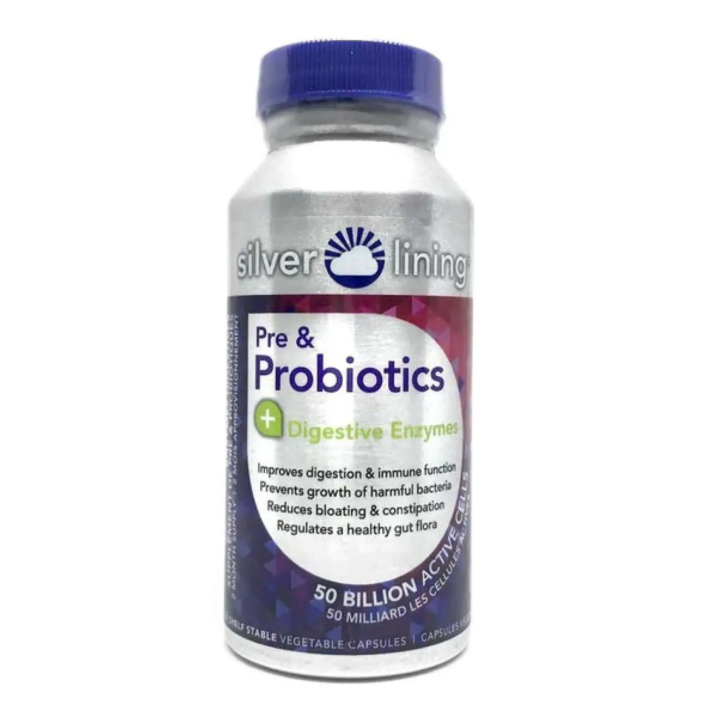 Silver Lining Pre &  Probiotics + Digestive Enzymes  Boyds Alternative ...