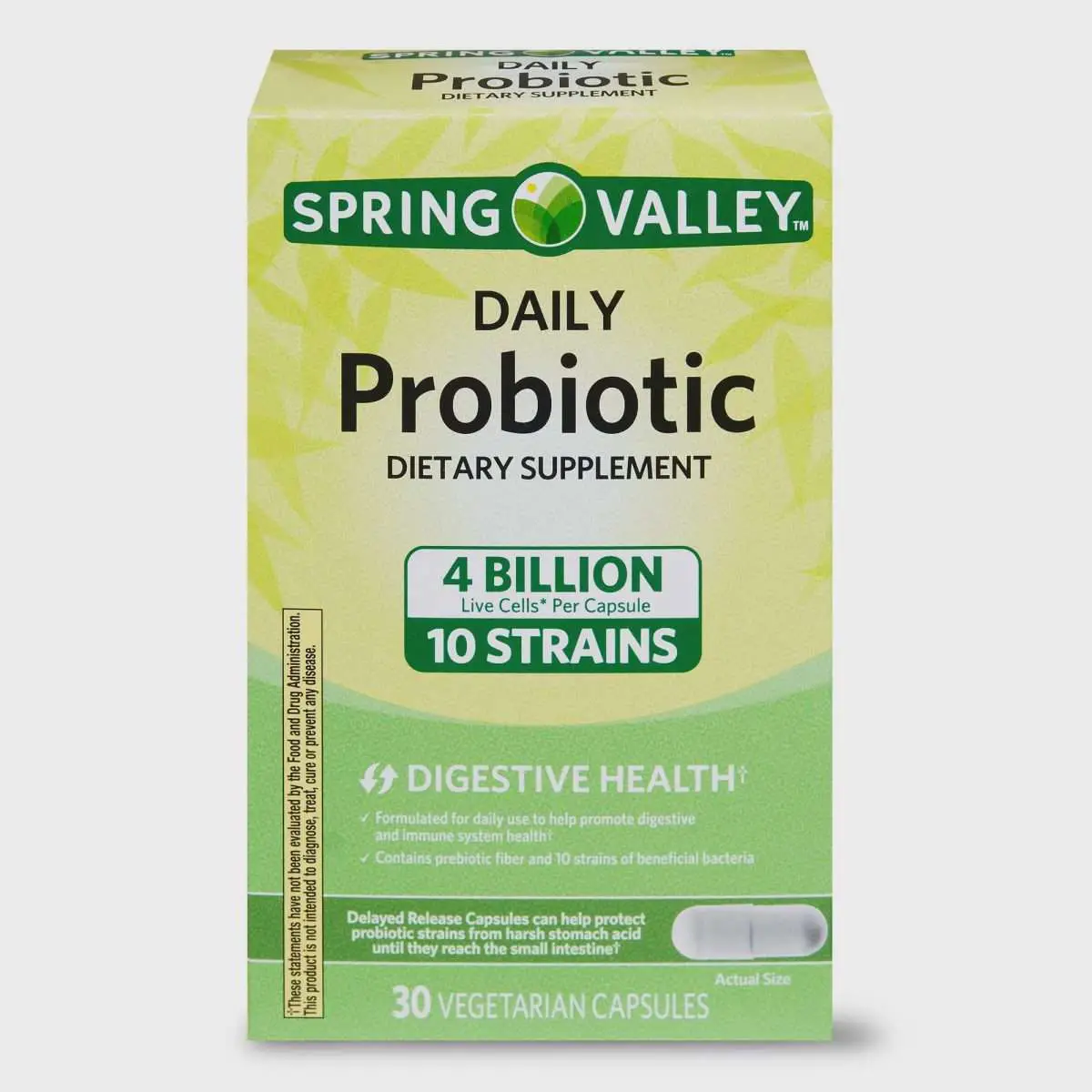 Spring Valley Daily Probiotic Delayed