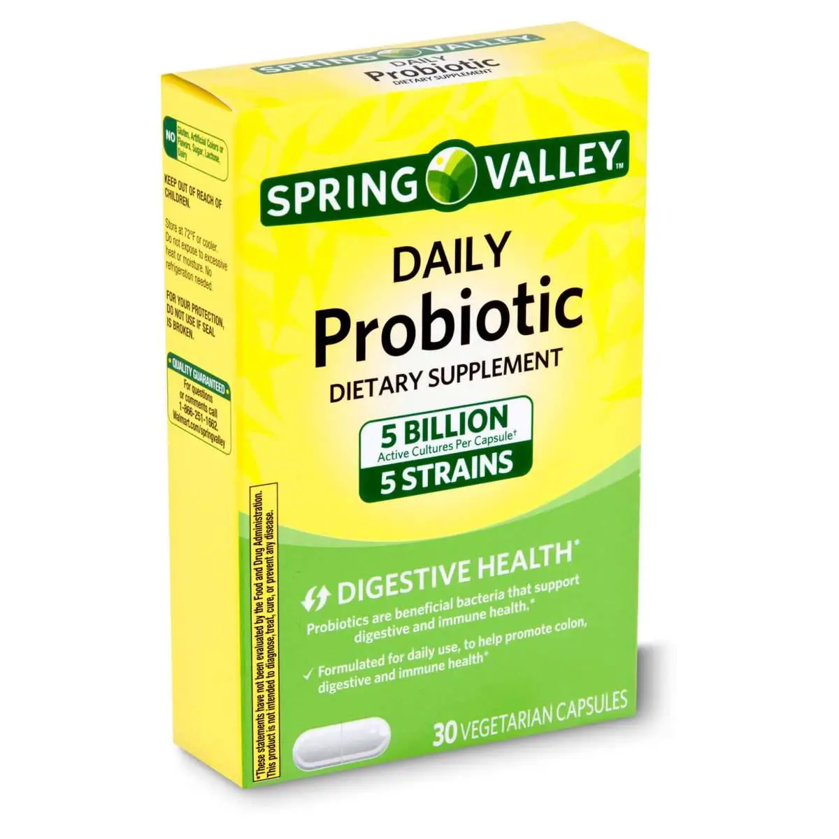 Spring Valley Daily Probiotic Dietary Supplement, 30 count