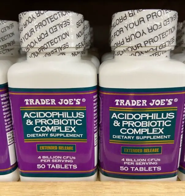 Trader Joes Acidophilus and Probiotic Complex NEW Free Shipping