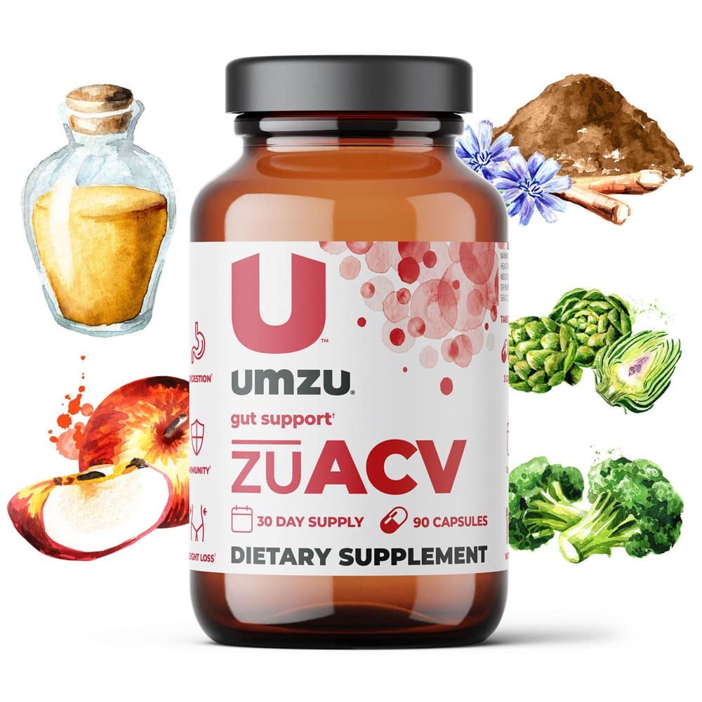 UMZU zuACV + Prebiotics: Apple Cider Vinegar for Digestion, Immunity ...