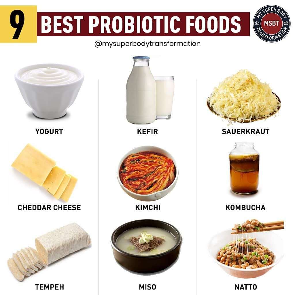 Vedant Rajput ï¸? ï¸? on Instagram: âð¥Best Probiotic Foodsð¥ Probiotics are ...