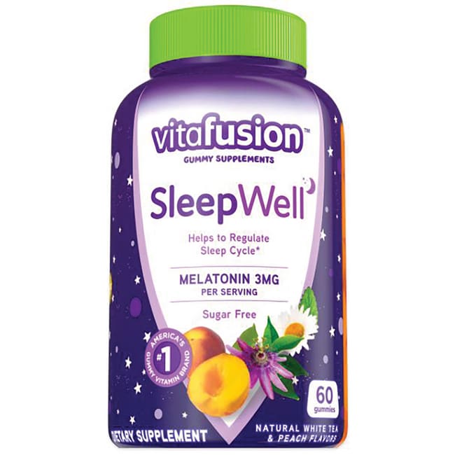 Vitafusion SleepWell Melatonin Sugar Free Gummy 60 Gummies