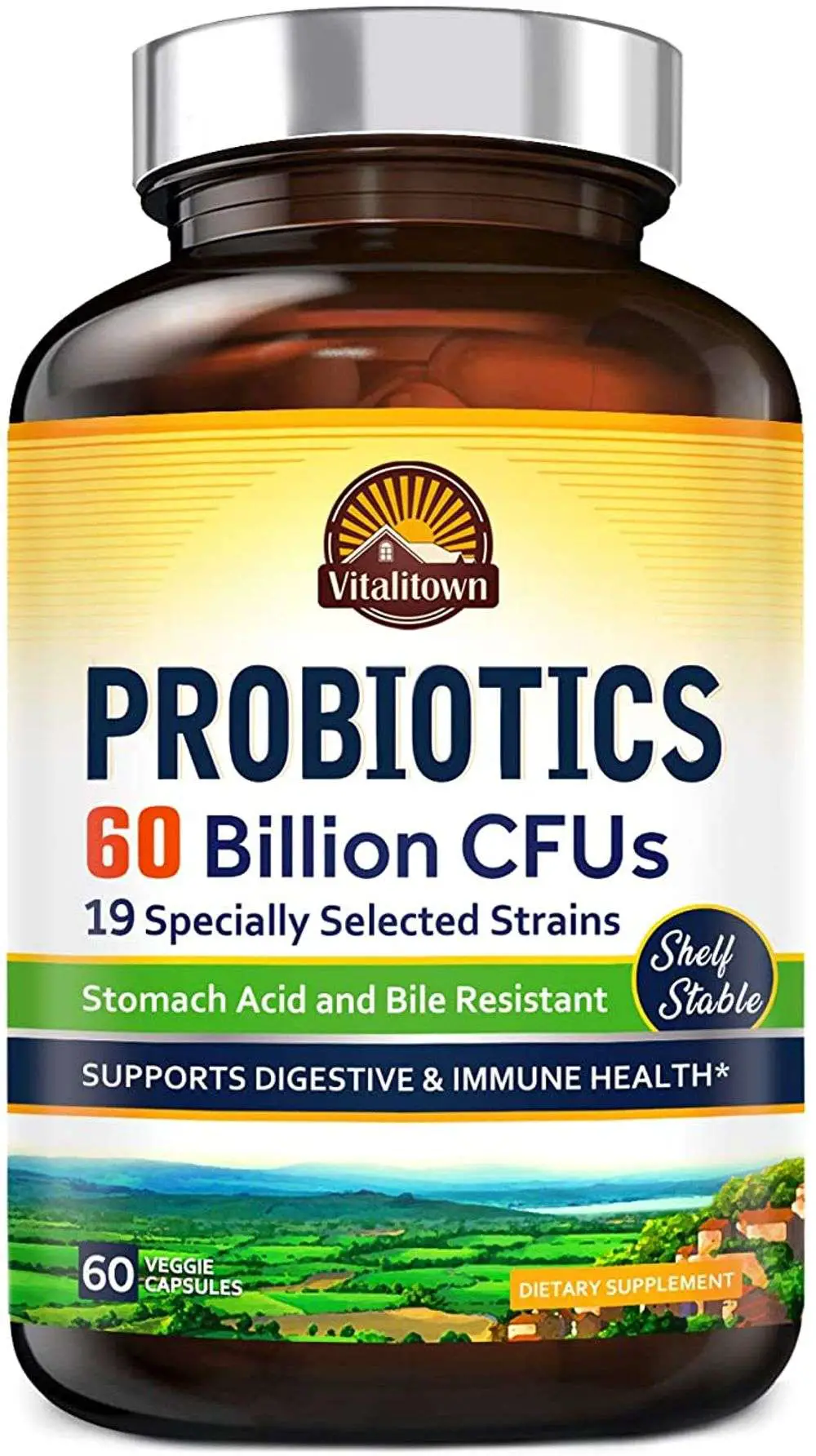Vitalitown Probiotics + Prebiotics