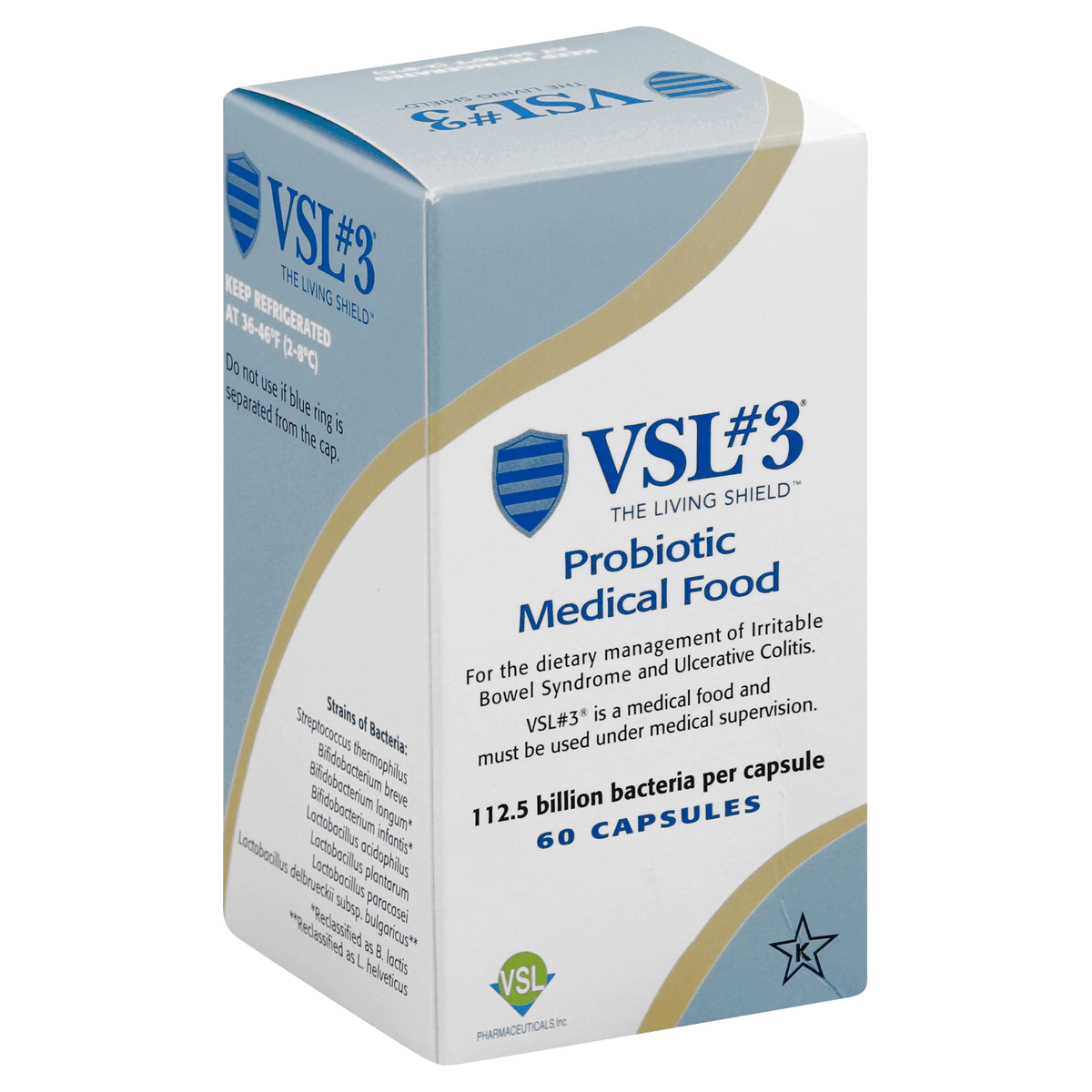VSL 3 High Potency Probiotic Capsules for Ulcerative ...