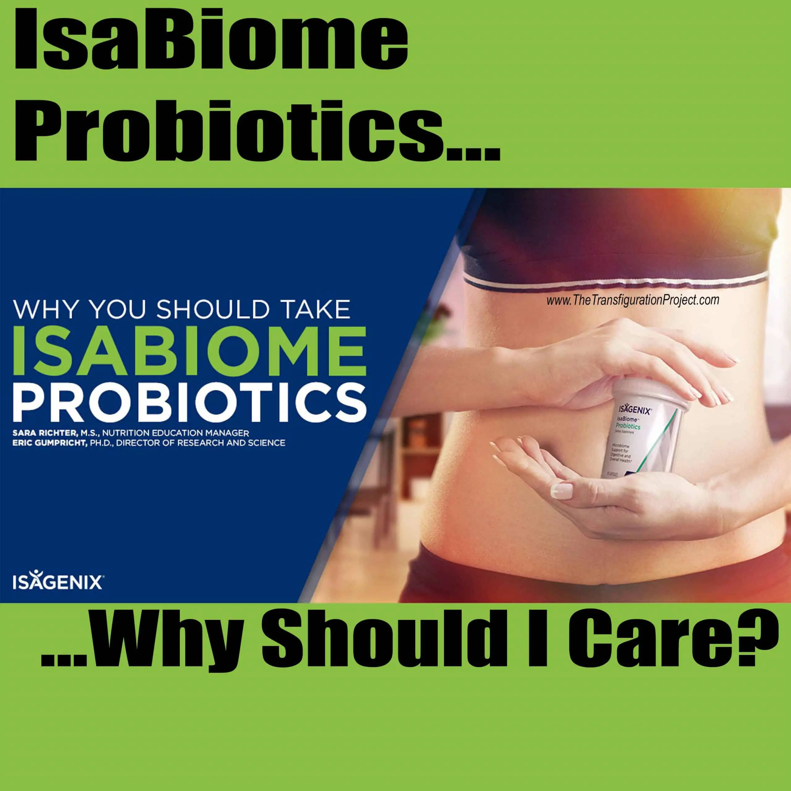 Why should I take IsaBiome #Probiotics? Whether you are a long